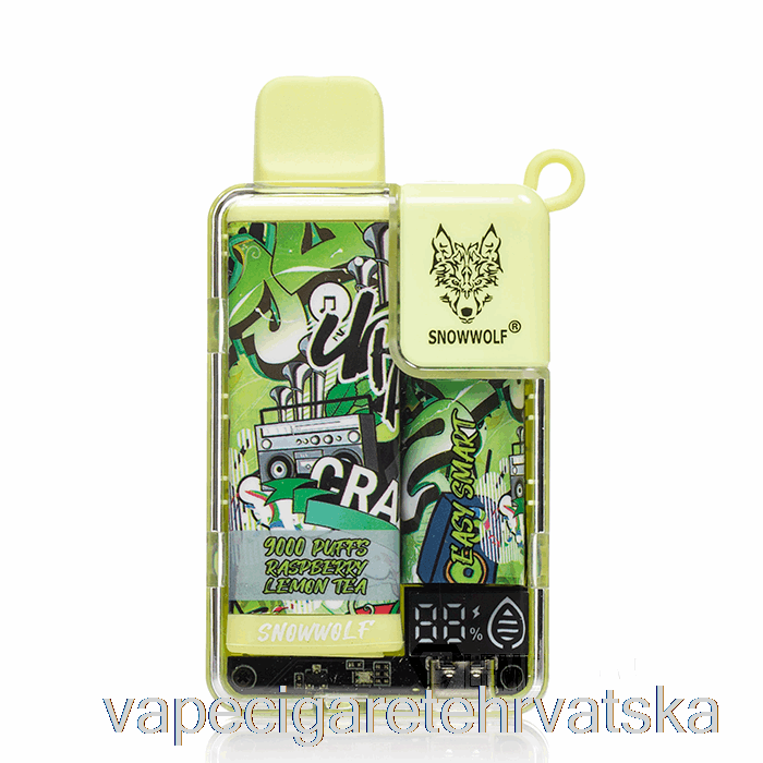 Vape Hrvatska Snowwolf Easy Smart Ea9000 Disposable Raspberry Lemon Tea
